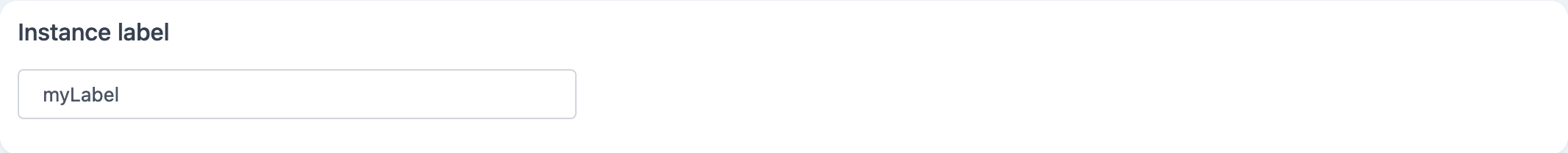 Screenshot of the text-input component